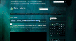 Desktop Screenshot of david.heineke.name